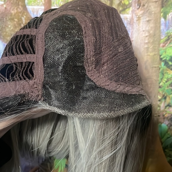 🦋WFEW, Gemini, Salt & Pepper Wig by Heather Dye, lace front wig - Picture 11 of 13